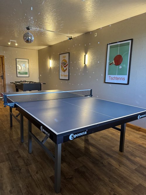 Tischtennis im Discofieber